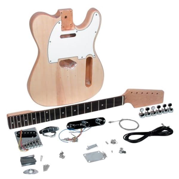 Saga TC-10 T Style Electric Guitar Kit WT-TC-10 - main